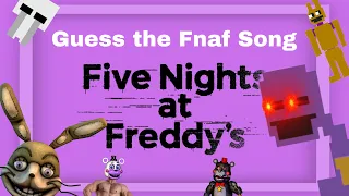 Guess the fnaf song! (Read pinned comment)