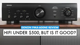 Denon's BUDGET AMPLIFIER with BLUETOOTH! - DENON PMA-600NE Amp Review!