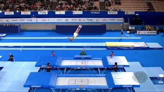 MESSATFA Redha (ALG) M - 2019 Trampoline Worlds, Tokyo (JPN) - Qualification Trampoline R2