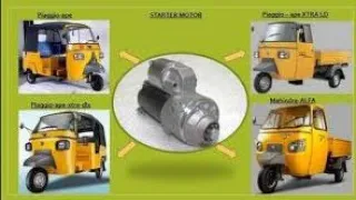 how to repairing auto self motor ape starter motor repairing