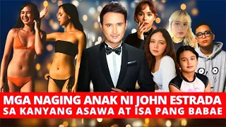 MGA NAGING ANAK NI JOHN ESTRADA SA KANYANG ASAWA AT ISANG PANG BABAE