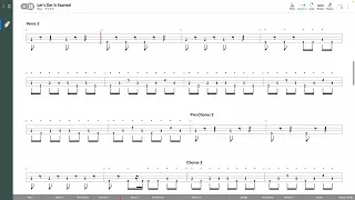 The Black Eyed Peas - Let's Get It Started (BASS TAB PLAY ALONG)