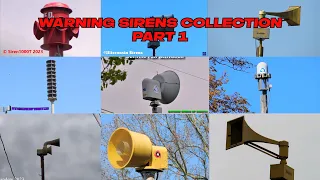Outdoor Warning Sirens Collection Part 1