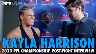 Kayla Harrison Sends Message to 'Childish' Cris Cyborg: 'I'll Beat The Sh*t Out of Her'