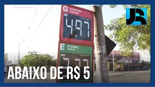 Gasolina abaixo dos R$ 5 causa corrida aos postos de Goiânia (GO)