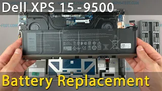 Dell XPS 9500 Battery Replacement