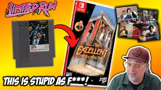 THIS IS STUPID AS F***! Limited Run Games Release Of Crappy LJN NES Game Bill & Ted On Switch & PS5!