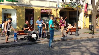 Jazz Improve in Odessa  streets