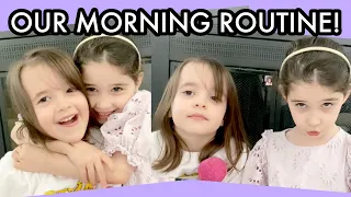 Our morning routine according to our kids