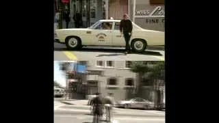 Bullitt 1968  FILMING LOCATION with shot for shot remake car chase