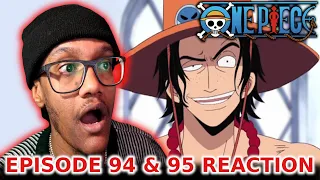 LUFFY HAS A BROTHER?!?!😲 | FIRST TIME WATCHING One Piece Episode 94 & 95 REACTION | "Alabasta Arc"