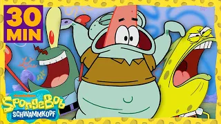 SpongeBob | 30 Minuten Körpertauschmomente! | SpongeBob Schwammkopf