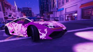 Аниме Lamborghini Huracan в The Crew 2