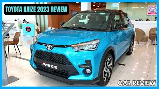 Toyota Raize 2023 Visual Review | Unveiling the Striking Blue Color Option