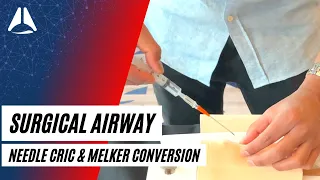 Needle Cricothroidotomy and Melker conversion in CICO emergencies | Airway Management