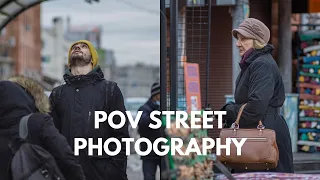 POV Street Photography with 135mm Lens | Sony A6000 📷