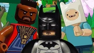 Batman, Harry Potter, Tom Cruise, and Mr. T Beat Each Other Up in LEGO Dimensions - Up At Noon Live