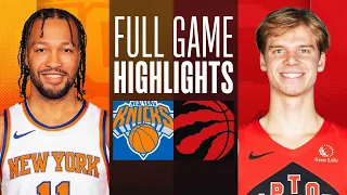 Game Recap: Knicks 145, Raptors 101