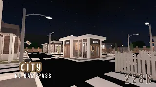 Bloxburg City (No Gamepass) | Bloxburg Build