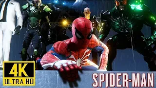 [4K] SPIDERMAN (PS4) - E3 2018 Gameplay Demo @ 2160p UHD ✔