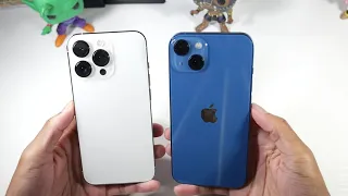 iPhone 13 VS iPhone 13 Pro...What's The Difference? (Speakers, Speed Test & PUBG Graphics) 2021