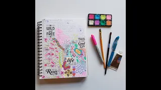 Using Art Journaling for Positive Thinking Art Scripting for GOALS and Dreams & Well-being