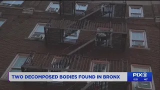 Badly decomposed bodies of man, woman found inside Bronx apartment