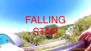 Falling Star Thrill Ride - Front Row POV @ Adventureland