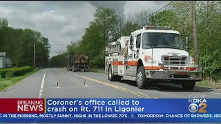 Crash Sends Westmoreland Co. Coroner To Ligonier