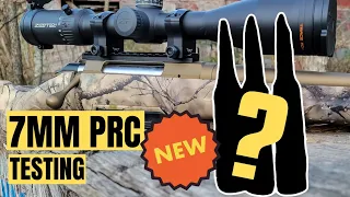 New 7MM PRC Ammo Testing