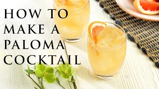 How to Make a Paloma Cocktail | Patrón Tequila