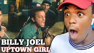 FIRST TIME REACTING TO | Billy Joel - Uptown Girl 😍- Official Music Video