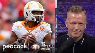 Hendon Hooker makes case to be No. 1 QB in 2023 NFL Draft class | Pro Football Talk | NFL on NBC