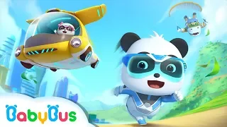 Super Panda Rescue Team, Action! | BabyBus City Hero | BabyBus Cartoon for Kids