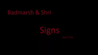 Badmarsh and Shri Signs (Dom T Mix)