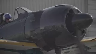 Sound of original  Sakae engine "Mitsubishi A6M Zero" "零戦52型 栄エンジン"