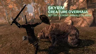Skyrim Creature Overhaul. Skyrim Xbox Mods.