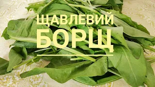 Смачний БОРЩ зі ЩАВЛЮ, за старовинним рецептом