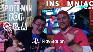 Spider-Man PS4: 101 - Marvel's Spider-Man Q&A w/ Bryan Intihar at PSX 2017!!!