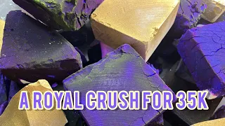 A Royal Celebration for 35k | Subscribe | Dyed Gymchalk