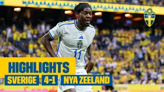 Highlights: Sverige – Nya Zeeland 4-1 | Ny målfest på Friends!