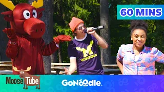 Purple Stew Song + More Moose Tube Songs for Kids | Earth Day | GoNoodle