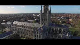 NORWICH FROM THE SKIES 4K AERIAL VIDEO