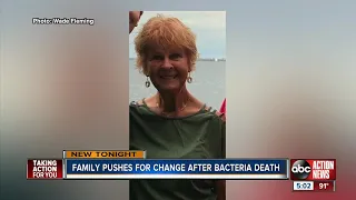 Florida woman dies from flesh-eating bacteria after visiting popular Manatee County beach