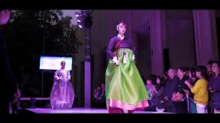 MeeHee Hanbok Fashion Show at LA County Museum of Art