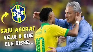 NEYMAR PÚBLICA CARTA ABERTA AO TÉCNICO TITE - "EU TE ACHAVA MUITO CHATO"