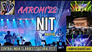 CULTURAL FEST OF NIT NAGPUR|AAROHI'22|DAY 1-2-3|CENTRAL INDIA'S LARGEST FEST|VNIT NAGPUR|JEE 2023