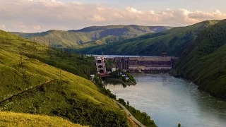 Бухтарминская ГЭС на реке Иртыш