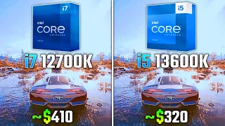 INTEL i7-12700K vs INTEL i5-13600K | Test in 6 Games