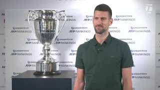 Novak Djokovic Reacts to Ending the Year as World No. 1 | Nitto ATP Finals